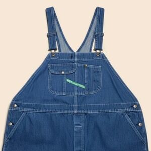 Key Imperial Aristocrat Denim Bib Overalls Mens 54x30 Denim Dungarees Workwear